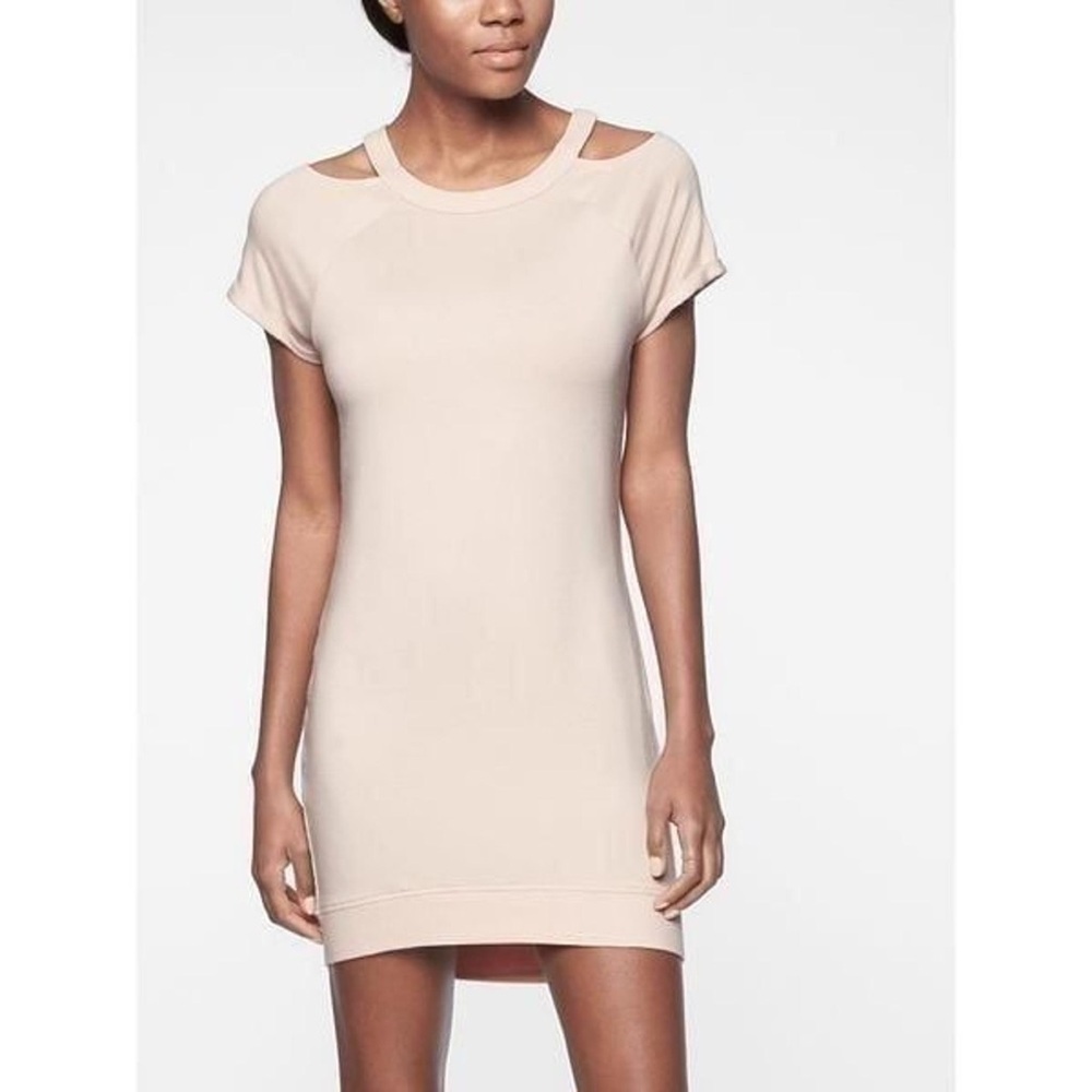 Athleta Small Light Pink Cutout Shala Dress